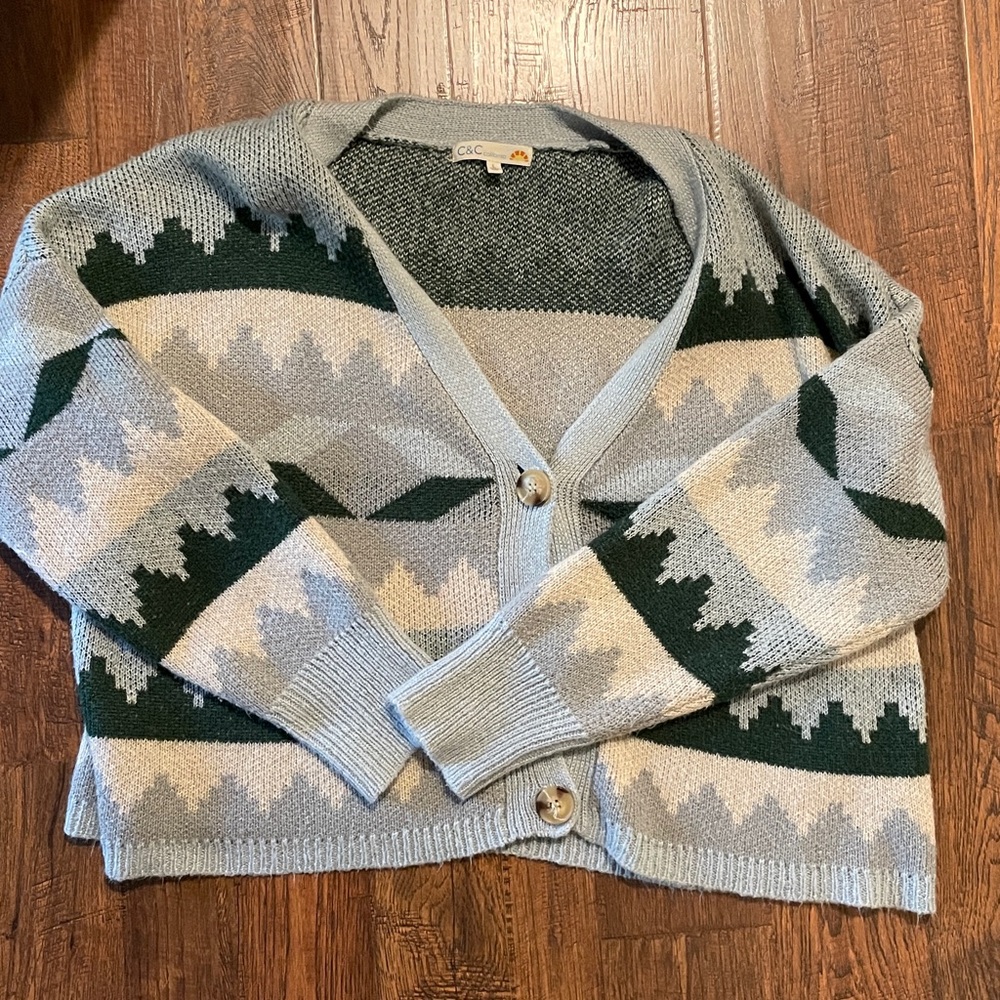 CC California Sweater Boxy cardigan - Picture 2 of 9